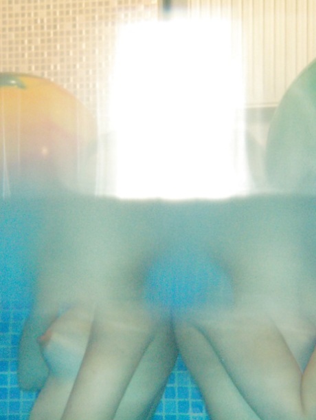 Fuckable teenage girls spending some good time in the pool